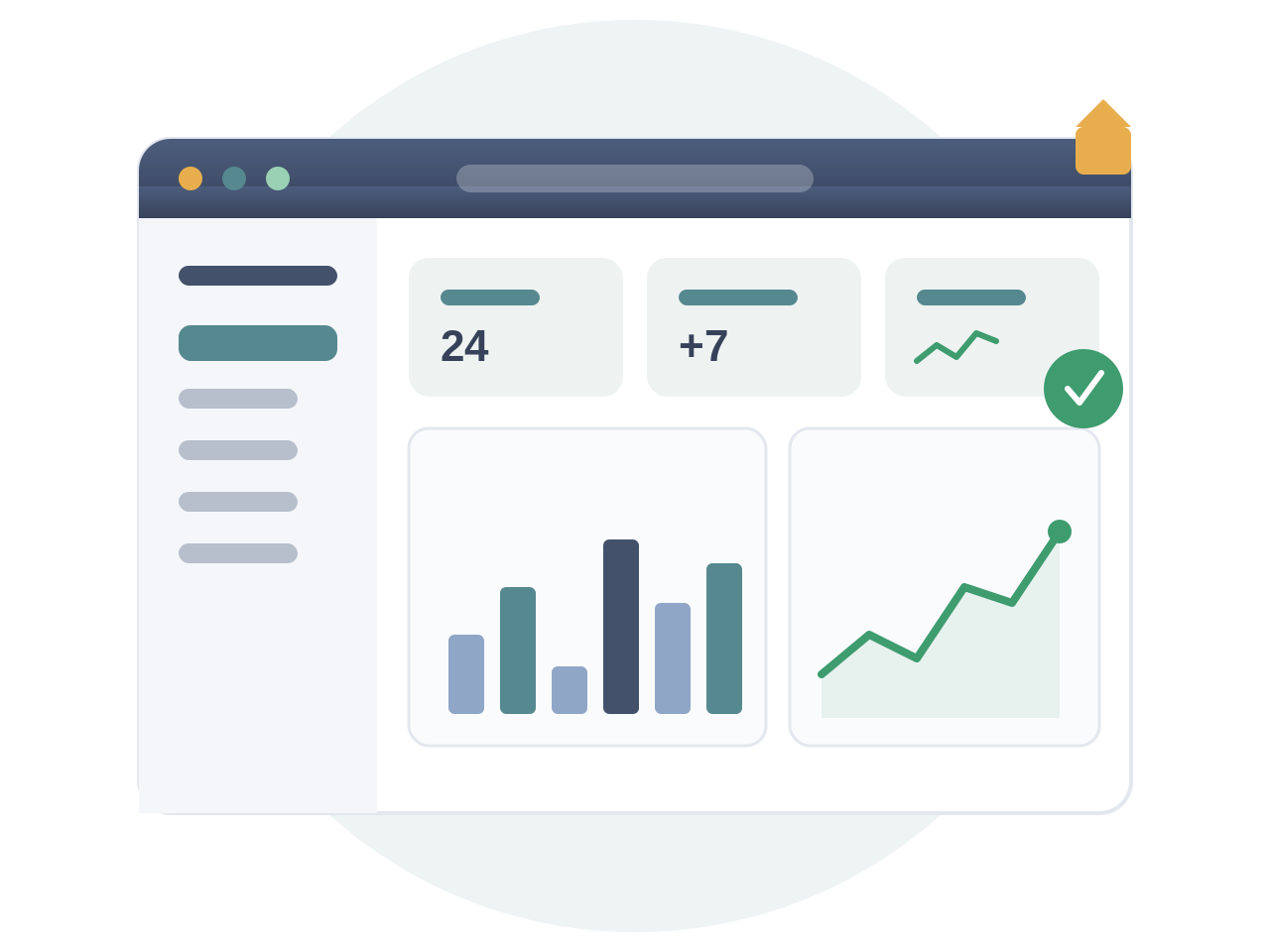 Panel de Sistema Web: pedidos, clientes y ventas